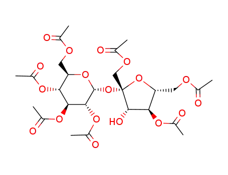 1',2,3,4,4',6,6'-hepta-O-acetylsucrose