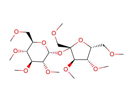 (2R,3R,4S,5R,6R)-2-((2S,3R,4S,5R)-3,4-Dimethoxy-2,5-bis-methoxymethyl-tetrahydro-furan-2-yloxy)-3,4,5-trimethoxy-6-methoxymethyl-tetrahydro-pyran