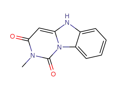 2-Methylpyrimido<1,6-a>benzimidazole-1,3-(2H,5H)-dione