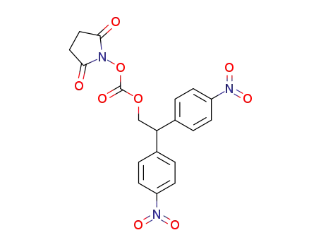 2,2-bis(4'-nitrophenyl)ethyl-N-succinimidyl carbonate