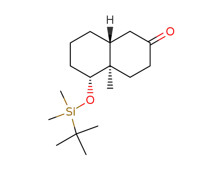 (R)-1β-<(tert-butyldimethylsilyl)oxy>-8aβ-methyl-1,2,3,4,4aα,5,8,8a-octahydro-6(7H)-naphthalenone