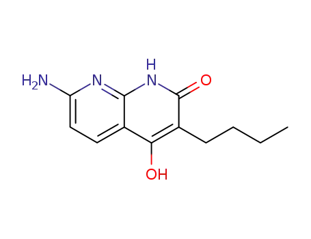 7-amino-3-n-butyl-1,2-dihydro-4-hydroxy-2-oxo-1,8-naphthyridine