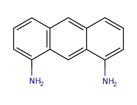 Molecular Structure of 139312-39-3 (1,8-Anthracenediamine)
