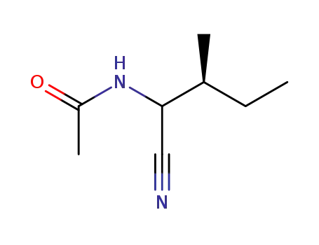 N-((S)-1-Cyano-2-methyl-butyl)-acetamide