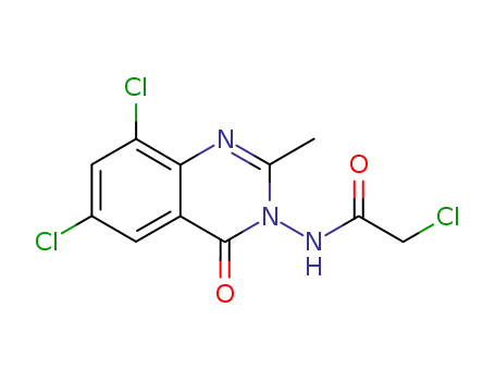 2-Chloro-N-(6,8-dichloro-2-methyl-4-oxo-4H-quinazolin-3-yl)-acetamide