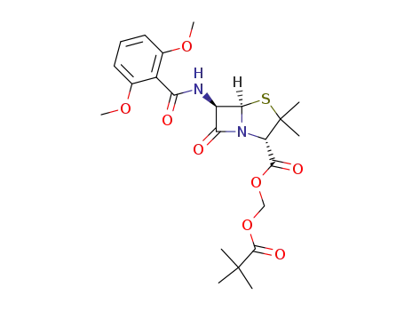 methicillin t. butylcarbonyloxymethyl ester