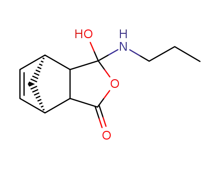 (1R,7S)-5-Hydroxy-5-propylamino-4-oxa-tricyclo[5.2.1.02,6]dec-8-en-3-one