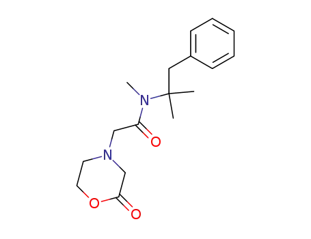 N-(1,1-Dimethyl-2-phenyl-ethyl)-N-methyl-2-(2-oxo-morpholin-4-yl)-acetamide
