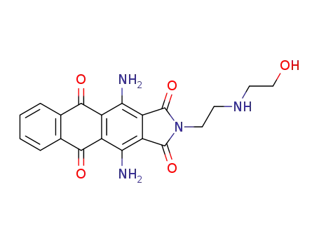 4,11-diamino-2-[2-(2-hydroxy-ethylamino)-ethyl]-naphth[2,3-f]isoindole-1,3,5,10-tetraone
