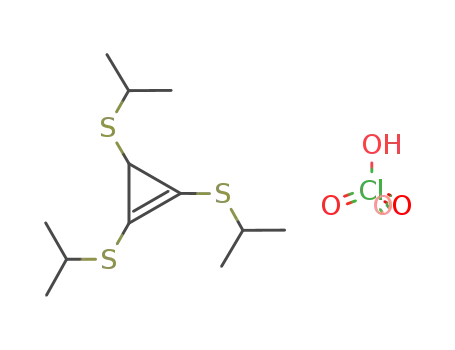 tris(isopropylthio)cyclopropenylium perchlorate