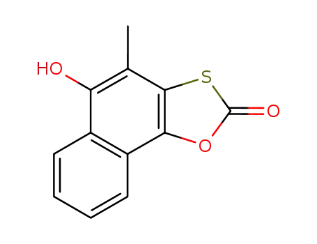 5-Hydroxy-4-methyl-naphth<2,1-d>1,3-oxathiol-2-on