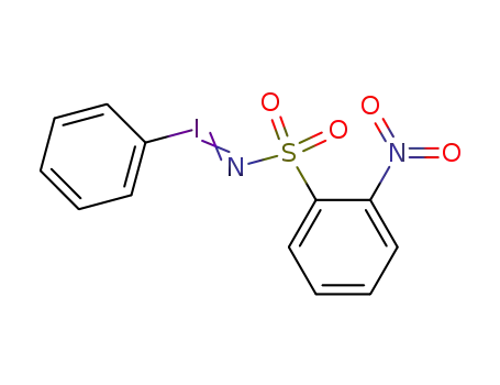 2-nitro-N-(phenyl-λ3-iodaneylidene)benzenesulfonamide