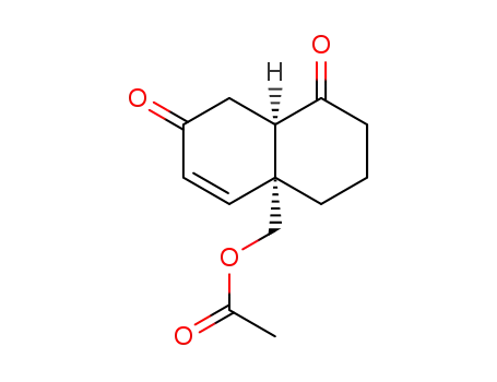 Acetic acid (4aR,8aR)-1,7-dioxo-1,3,4,7,8,8a-hexahydro-2H-naphthalen-4a-ylmethyl ester