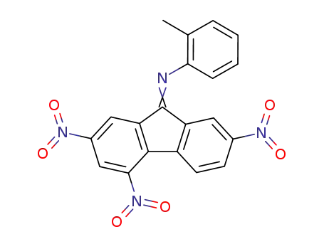 2-methyl-N-(2,4,7-trinitrofluorenylidene)aniline