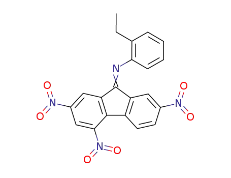 2-ethyl-N-(2,4,7-trinitrofluorenylidene)aniline