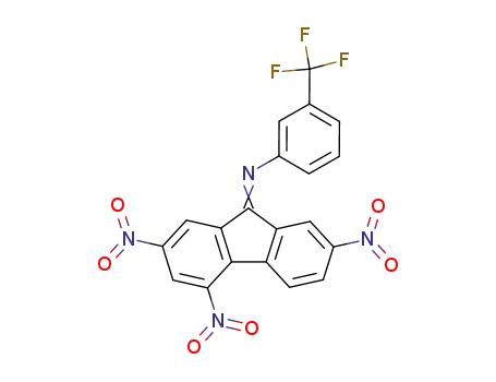 3-trifluoromethyl-N-(2,4,7-trinitrofluorenylidene)aniline