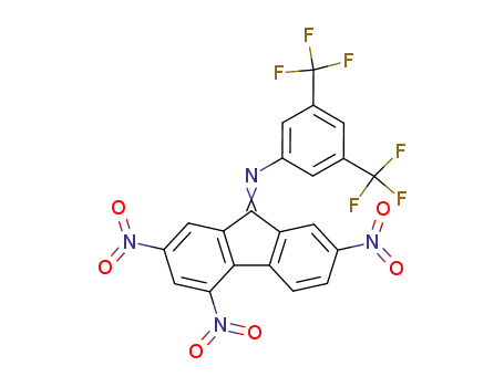 3,5-bis(trifluoromethyl)-N-(2,4,7-trinitrofluorenylidene)aniline