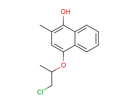 4-(1-Chlor-2-propoxy)-2-methyl-1-naphthol