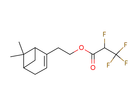 2,3,3,3-Tetrafluoro-propionic acid 2-(6,6-dimethyl-bicyclo[3.1.1]hept-2-en-2-yl)-ethyl ester