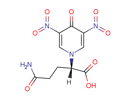 (S)-4-Carbamoyl-2-(3,5-dinitro-4-oxo-4H-pyridin-1-yl)-butyric acid