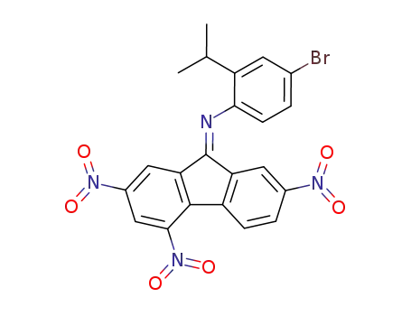 N-(2,4,7-trinitrofluorenylidene)-4-bromo-2-isopropylaniline