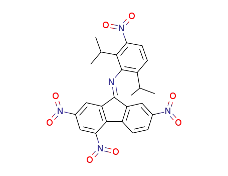 N-(2,4,7-trinitrofluorenylidene)-2,6-diisopropyl-3-nitroaniline