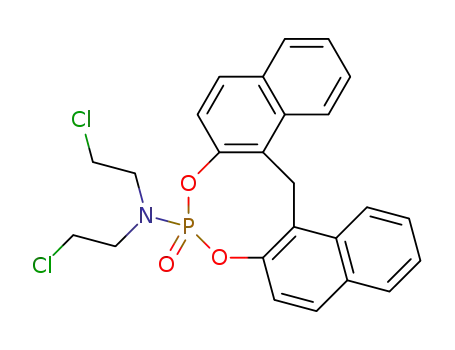 8-bis(2-chloroethyl)amino-16H-dinaphto[2,1-d:1',2'-g]-1,3,2-dioxaphosphocin-8-oxide