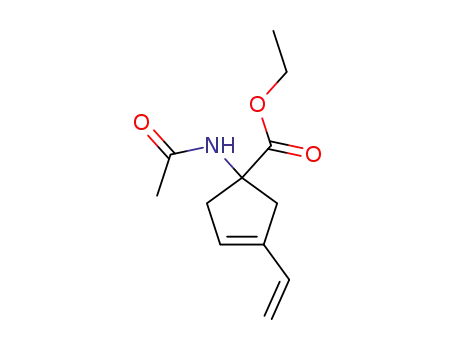 ethyl 1-acetamido-3-cyclopentene-3-vinyl-1-carboxylate