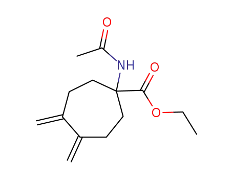 ethyl 1-acetamido-3,4-dimethylenecyclohepta-1-carboxylate