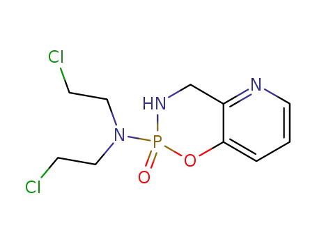 bis-(2-chloro-ethyl)-(2-oxo-3,4-dihydro-2H-1-oxa-3,5-diaza-2λ5-phospha-naphthalen-2-yl)-amine