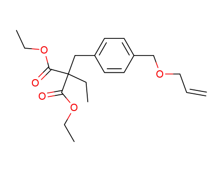 Diethyl 2-(4-allyloxymethylbenzyl)-2-ethylmalonate