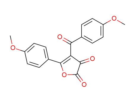4-(4-methoxybenzoyl)-5-(4-methoxyphenyl)-2,3-dihydro-1H-2,3-furandione