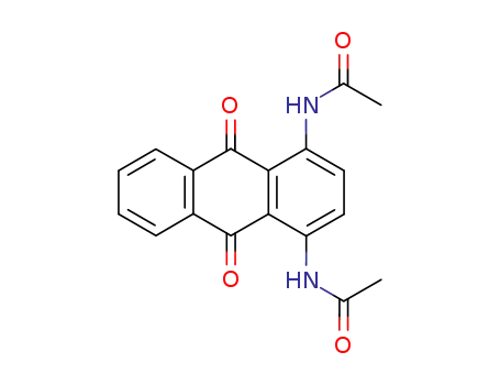 N-(4-acetylamino-9,10-dioxo-9,10-dihydro-anthracene-1-yl)-acetamide