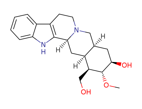 439-63-4,Yohimban-16-methanol,18-hydroxy-17- methoxy-,(3â,16â,17R,18â,20R)- ,