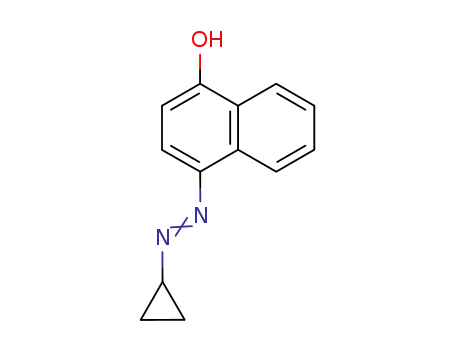 4-(cyclopropylazo)-1-naphthol