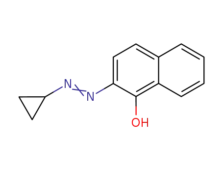 2-(cyclopropylazo)-1-naphthol