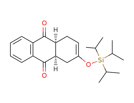 (4aS,9aR)-1,4,4a,9a-tetrahydro-2-(triisopropylsilyl)oxy-anthracene-9,10-dione