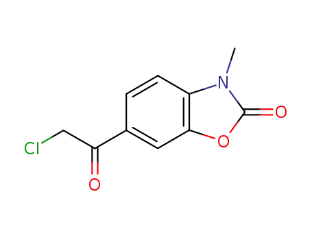 Molecular Structure of 54903-62-7 (6-(chloroacetyl)-3-methyl-1,3-benzoxazol-2(3H)-one)