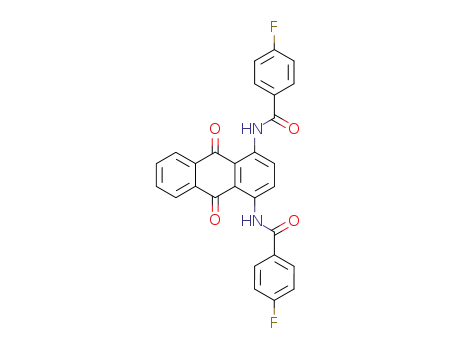 1,4-bis(4-fluorobenzoylamido)-9,10-anthracenedione