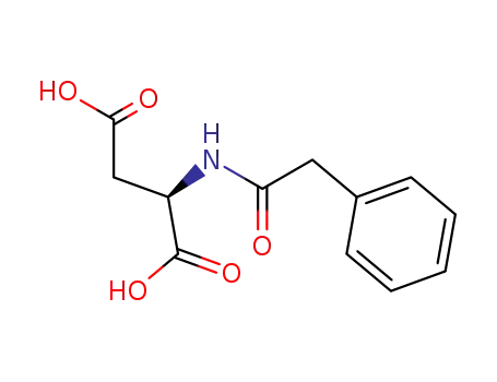 (R)-2-Phenylacetylamino-succinic acid