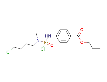 N-methyl-N-(4-chlorobutyl) N'-(4-carboxyallyl)phenyl phosphorodiamidic chloride