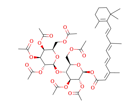 1-O-13-cis-retinoyl-2,3,6,2',3',4',6'-hepta-O-acetyl-β-lactose