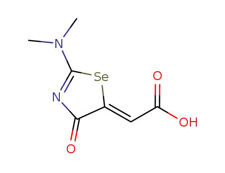 (Z)-5-(carboxymethylene)-2-(dimethylamino)-4,5-dihydro-1,3-selenazol-4-one