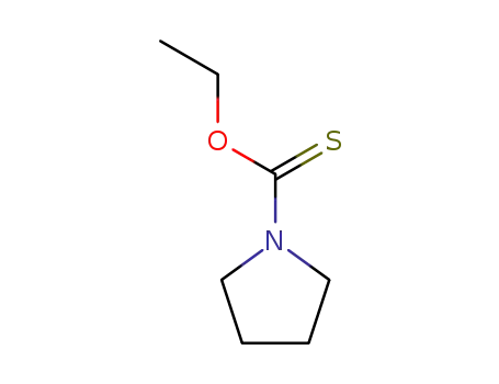 Molecular Structure of 56525-82-7 (1-Pyrrolidinecarbothioic acid, O-ethyl ester)