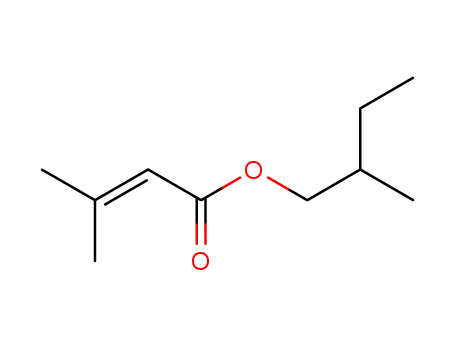 2-methylbutyl 3-methyl-2-butenoate