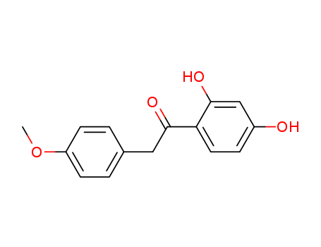1-(2,4-dihydroxyphenyl)-2-(4-methoxyphenyl)ethanone