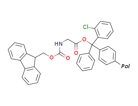 Fmoc-glycine-2-chlorotrityl resin