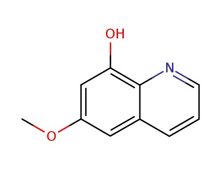 Molecular Structure of 477601-28-8 (6-Methoxy-8-quinolinol)