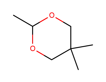 Molecular Structure of 766-33-6 (1,3-Dioxane, 2,5,5-trimethyl-)