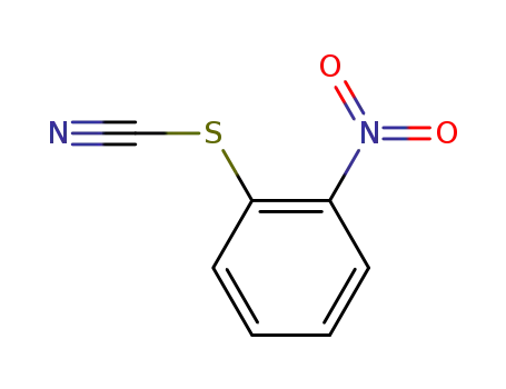 Molecular Structure of 2769-30-4 (Thiocyanic acid 2-nitrophenyl ester)